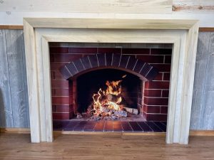 1023 Fireplace Mantle Surround custom built to fit