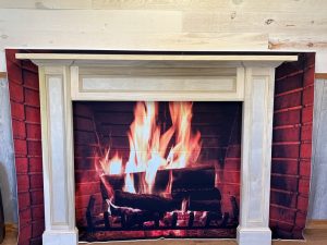 1012 Fireplace Mantel Surround Paint Grade Custom built to fit