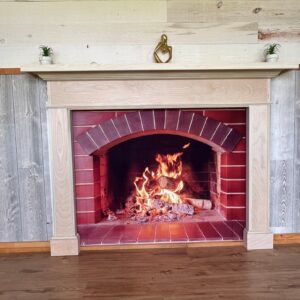 1022 Mantle Fireplace Surround P/G custom built to fit
