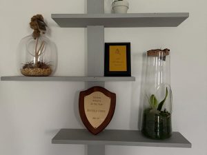 2100 3 tier shelves paint grade materials. Customized to fit your needs