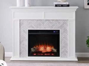 1013 Fireplace Mantel Surround custom built to fit