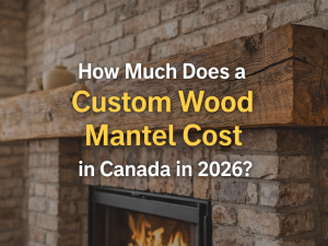 Custom Wood Mantels Cost